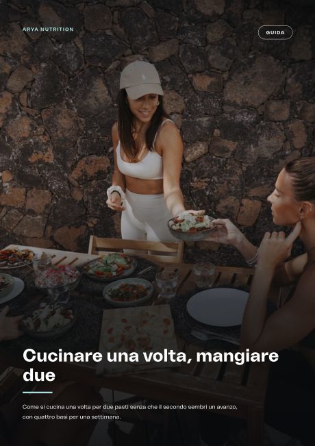 Copertina della guida Cucinare una volta, mangiare due