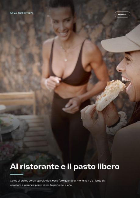 Copertina della guida Al ristorante e il pasto libero